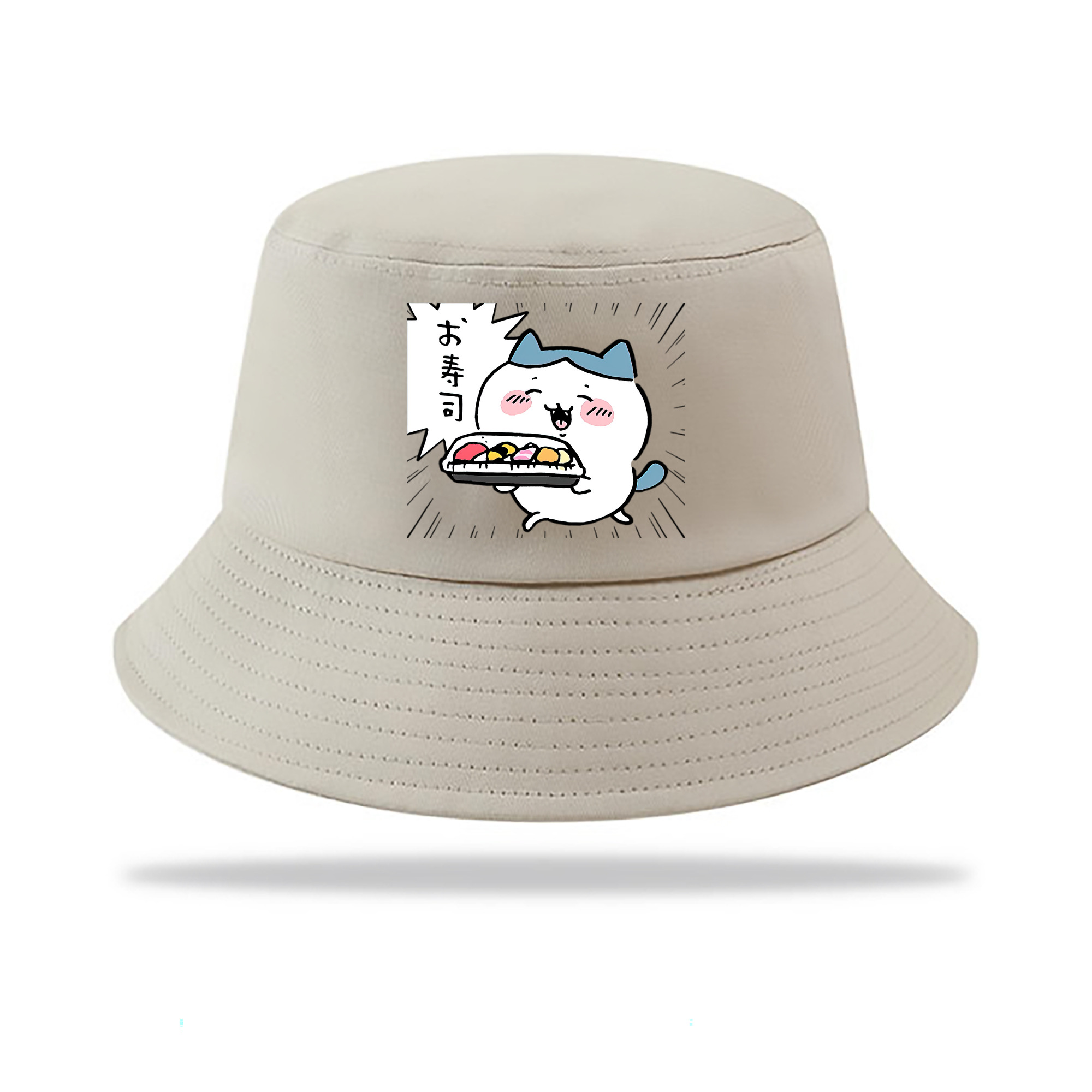 （画像用） ちいかわ ハチワレ Chii-kawa hachiware アウトドア日除けバケットハット